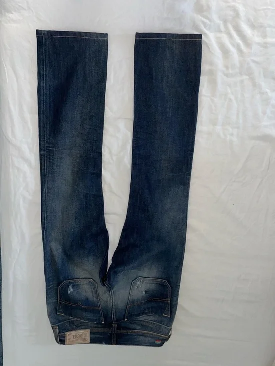 Diesel Blue Distressed Denim Jeans - Picture 5 of 6